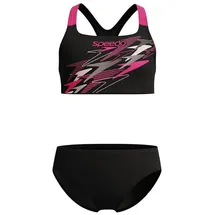 Speedo Medley Logo Bikini Schwarz 152