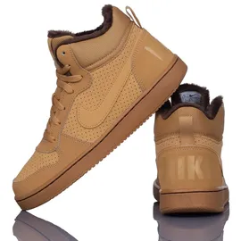 Nike Court Borough Mid Gs Kinder camel, 37.5 - Gelb