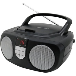 Soundmaster Soundmaster SCD1400 Radio tragbarer CD Player Radio AUX-IN Kinderradio Boombox schwarz