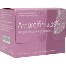 ACIS ARZNEIMITTEL GMBH Amorolfin acis 50 mg/ml wirkstoffhalt.Nagellack