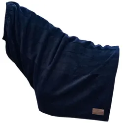 Kentucky Horsewear Heavy Fleece Horse Scarf - navy - Pony