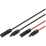Digitus DK-SCEC66-0030 DK-SCEC66-0030 Solarkabel Verlängerung 6 mm2 Kabellänge 3 m