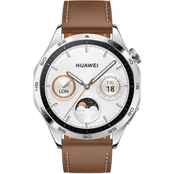 Huawei Watch GT4 46mm braun Braun Bluetooth Android Smartwatch Fitnesstracker