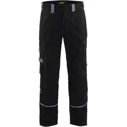 Blakläder Flammschutz-Bundhose, schwarz, Konfektionsgröße 48
