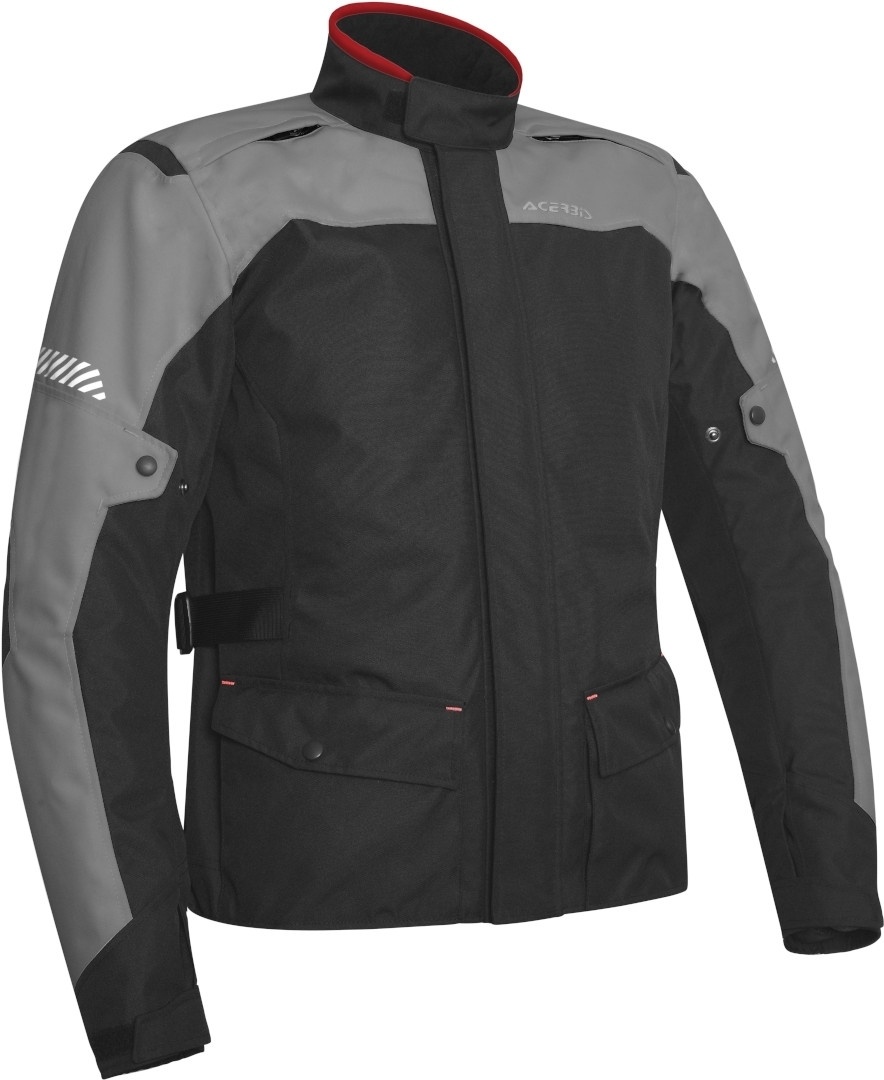 Acerbis Discovery Forest Motorradjacke, schwarz-grau, Größe S für Männer