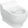 Geberit Bambini Stand-WC mit WC-Sitz Weiß