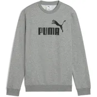 Puma Essentials No. 1 Logo French Terry Crew Sweatshirt Jungen 03 medium gray heather 164
