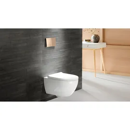 Geberit Acanto Wand-WC mit WC-Sitz Weiß KeraTect