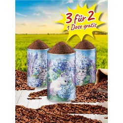 „3 für 2“ Kaffeedose „Sommerkätzchen“