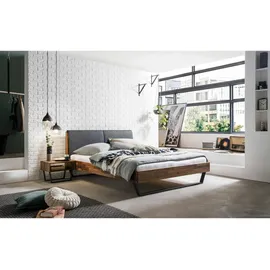 Hasena Massivholzbett Pietro 140 x 200 cm Holz Nussbaum