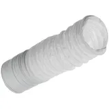 Ø 125mm - 6m PVC Abluftschlauch - Schlauch - Abzug - Abluft für Klimaanlagen, Wäschetrockner, Abzugshaube Trocknerzubehör