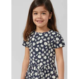 s.Oliver Stufenkleid mit All-over-Print - blau|mehrfarbig - 116