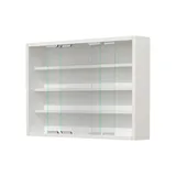 VCM Hängevitrine Agisa 57 x 40 x 10 cm Weiß