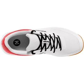 Kempa Kourtfly Three Handballschuhe Weiß Rot, 44 EU - 44