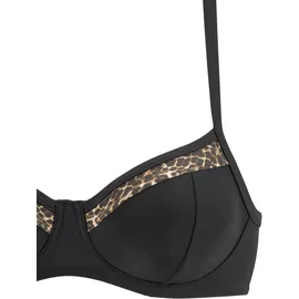 LASCANA Bikini-Top Adele Schwarz 42 Cup C