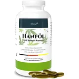 EXVital EXVital® Hanföl Kapseln hochdosiert mit 1000mg Hanfsamenöl, Omega 3 und 6 511 g