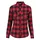 URBAN CLASSICS Ed Flanell Hemd Black / Red XS