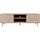 Finori Bali 56A TV-Board 150 x 52 x 40 cm Beige/Rafia Geflecht Holzwerkstoff