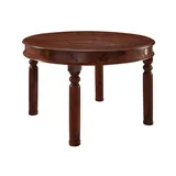 Massivmoebel24 Oxford Ø 100 cm braun