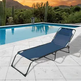 marbueno summer Marbueno Sonnenliege 190 x 58 x 27 cm Blau