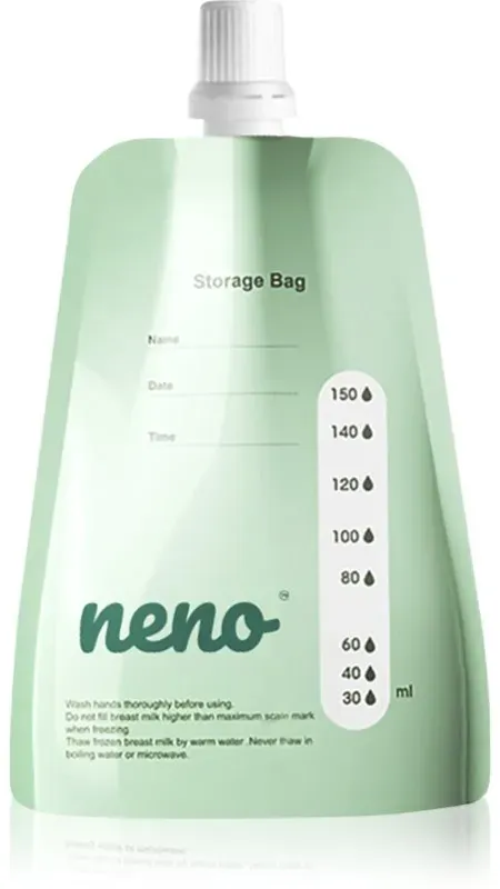 NENO Breast Milk Bags 150 ml Beutel zum Aufbewahren von Muttermilch 20 St.