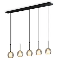s.luce Belluna 5-flg. Ø 14 cm rund Klar