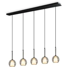 s.luce Belluna 5-flg. Ø 14 cm rund Klar