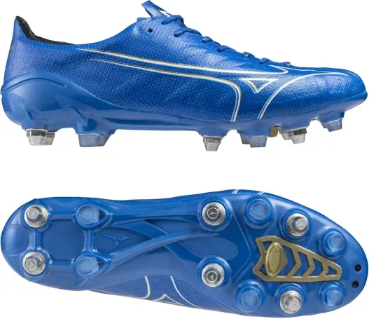 Mizuno Alpha Made in Japan Mix Mugen Blau Weiss
