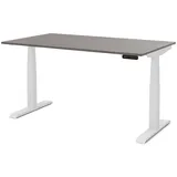 Assmann Electronic ASSMANN Schreibtisch, Schiefer, Weiß, Metall, 120x121x70 cm, Arbeitszimmer, Schreibtische, Bürotische