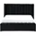 Beliani Beliani, Polsterbett Schwarz