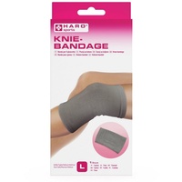 HARO-MC Kniebandage Haro sports Knie-Bandage für Sport, Alltag, für Damen und Herren, stabilisierend L - 40 cm - 45 cm