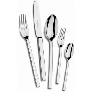 Picard & Wielpütz Solingen Besteck-Set GIRONA (24-tlg), 6 Personen, Chromnickelstahl 18/10 silberfarben