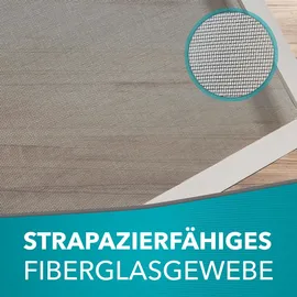 APANA Insektenschutz Fenster 130 x 150 cm anthrazit