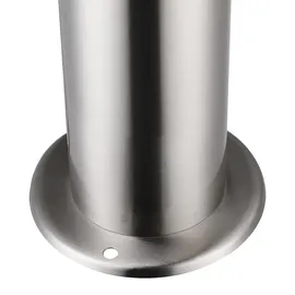 monzana Außenleuchte Edelstahl 50 cm E27 1 Stück Silber