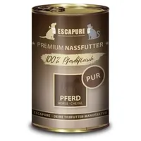 Escapure Nassfutter Pferd PUR 6x400g