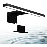 B.K.Licht - Spiegelleuchte Schwarz