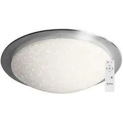 LED-Deckenleuchten, ORBIS TRAY SPARKLE, 2700-6500K mit Fernbedienung 58 cm