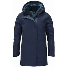 Schöffel 3in1 Parka Barth Damen Doppeljacke, blau | Gr.: 38