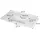 Mendler HWC-D16 Waschtisch 92 x 30 cm
