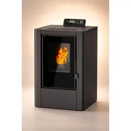 Nemaxx NEMAXX® P6Mi Pelletofen 6 kW A+ bis 120 m3 – Automatischer Reinigungszyklus, ECO-Modus, Wochenprogramm & mechanische Reinigungsunterstützung – Schwarz