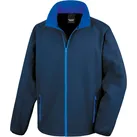 Result Herren 2-Lagen Softshell Jacke 'Printable' Softshell-Jacke R231M navy/royal L