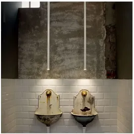 Ideal Lux LED Pendelleuchte ULTRATHIN ROUND, 100cm / Ø 3cm, 11.5W 3000K 970lm, Weiß matt