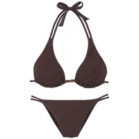 s.Oliver Triangel-Bikini Damen Braun 44 Cup C/D