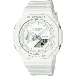 Chronograph CASIO G-SHOCK Armbanduhren weiß Damen Quarzuhr, Armbanduhr, Damen, Herren, digital, bis 20 bar wasserdicht