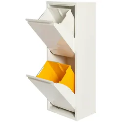 Metall-Recycling-Schrank PAT 2 in Weiß