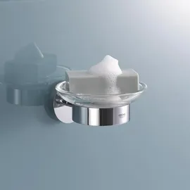 Grohe Ersatzseifenschale Glas Silber