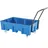 ASECOS Auffangwanne PE, fahrbar, für 2 x 86,5cm, 220 Liter