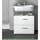 inn.furn Waschbeckenunterschrank in Weiß Hochglanz 60 cm Cover