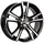 DBV Andorra 7,5 x 17 5 x 100 ET35 Schwarz glänzend