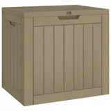 vidaXL Gartenbox Grau 55,5x43x53 cm Polypropylen